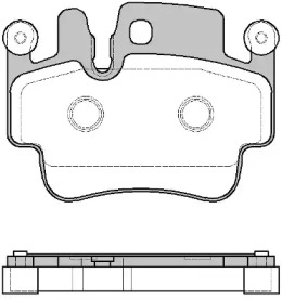 Комплект тормозных колодок WOKING P8823.10