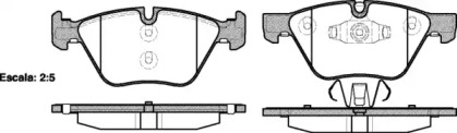 Комплект тормозных колодок WOKING P11523.10