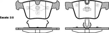 Комплект тормозных колодок WOKING P13163.00