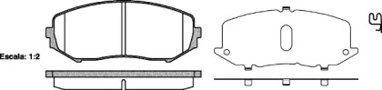 Комплект тормозных колодок WOKING P13253.02