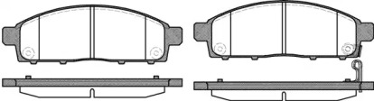 Комплект тормозных колодок WOKING P13423.01