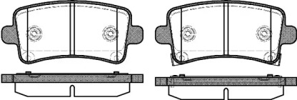 Комплект тормозных колодок WOKING P12883.04