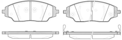 Комплект тормозных колодок WOKING P14373.02