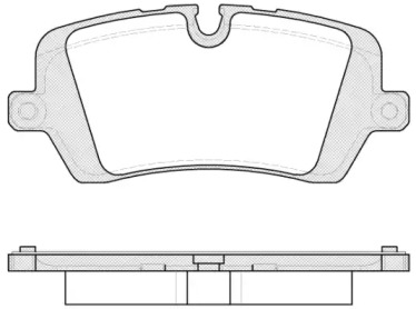 Комплект тормозных колодок WOKING P14413.00