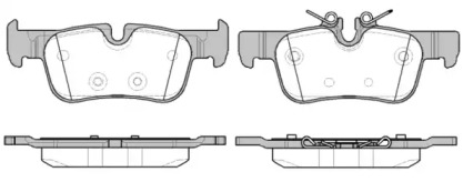 Комплект тормозных колодок WOKING P14733.00