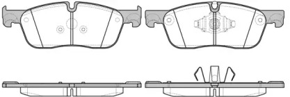 Комплект тормозных колодок WOKING P17333.10