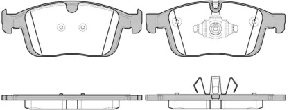 Комплект тормозных колодок WOKING P17893.00