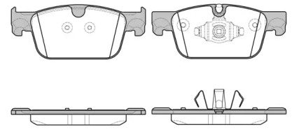 Комплект тормозных колодок WOKING P17923.10