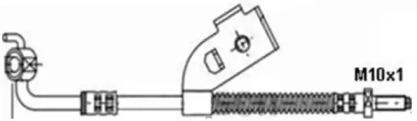 Шлангопровод WOKING G1939.00