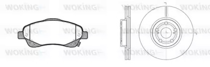 Комплект тормозов WOKING 811463.00