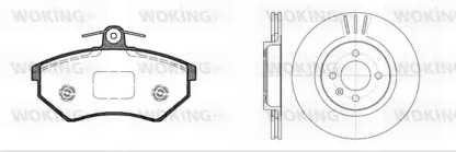 Комплект тормозов WOKING 80343.03