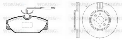 Комплект тормозов WOKING 83083.03