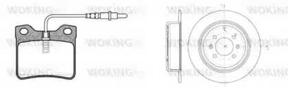 Комплект тормозов WOKING 82213.00