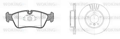 Комплект тормозов WOKING 82843.02