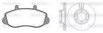 Комплект тормозов WOKING 87773.00