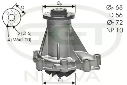 Насос GGT PA11134