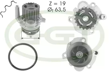 Насос GGT PA12399