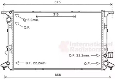 Теплообменник VAN WEZEL 03002365