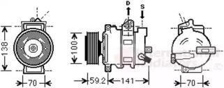 Компрессор VAN WEZEL 0300K329