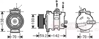 Компрессор VAN WEZEL 0300K337