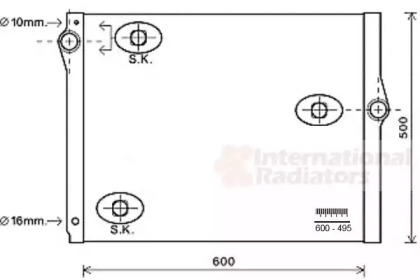 Теплообменник VAN WEZEL 06002420