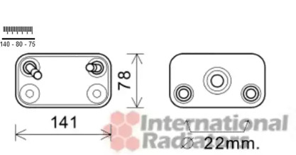 Теплообменник VAN WEZEL 06003406