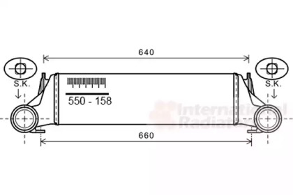 Теплообменник VAN WEZEL 06004421