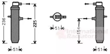 Осушитель VAN WEZEL 0900D234