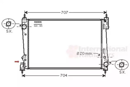 Теплообменник VAN WEZEL 17002401