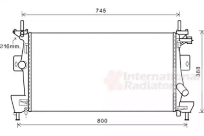 Теплообменник VAN WEZEL 18002475