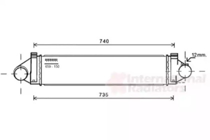 Теплообменник VAN WEZEL 18004481