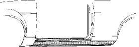 Порог VAN WEZEL 1850.01