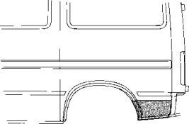 Боковина VAN WEZEL 1895133