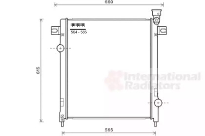 Теплообменник VAN WEZEL 21002053