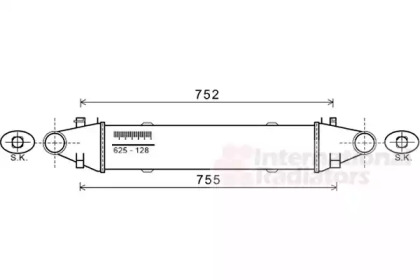 Теплообменник VAN WEZEL 30004556