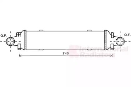 Теплообменник VAN WEZEL 30004593