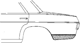 Боковина VAN WEZEL 3003.34