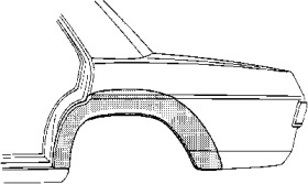 Боковина VAN WEZEL 3003.45