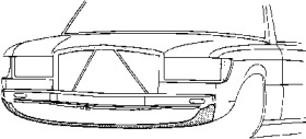 Облицовка передка VAN WEZEL 3006666