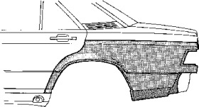 Боковина VAN WEZEL 3020143