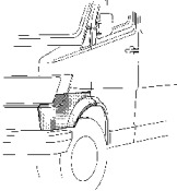 Крыло VAN WEZEL 3070157