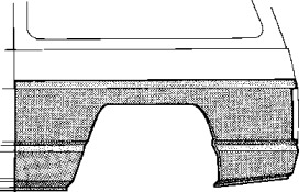 Боковина VAN WEZEL 3240143