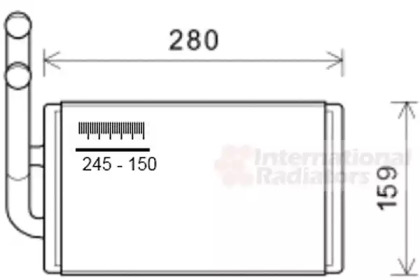 Теплообменник VAN WEZEL 37006570