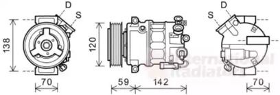 Компрессор VAN WEZEL 3700K577