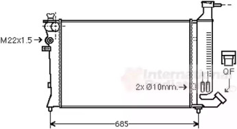 Теплообменник VAN WEZEL 40002136