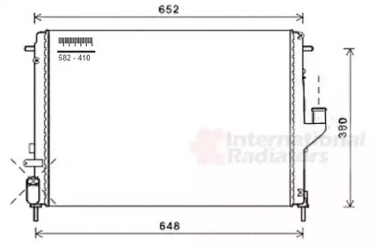 Теплообменник VAN WEZEL 43002478