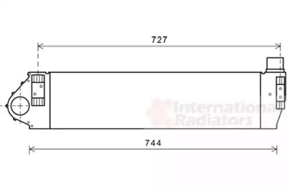 Теплообменник VAN WEZEL 43004482