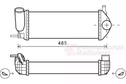 Теплообменник VAN WEZEL 43004484