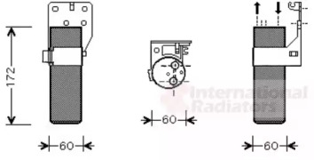 Осушитель VAN WEZEL 4300D355