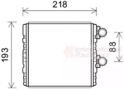 Теплообменник VAN WEZEL 47006081